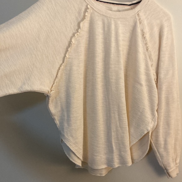 Anthropologie PILCRC Cream Top - Picture 5 of 7